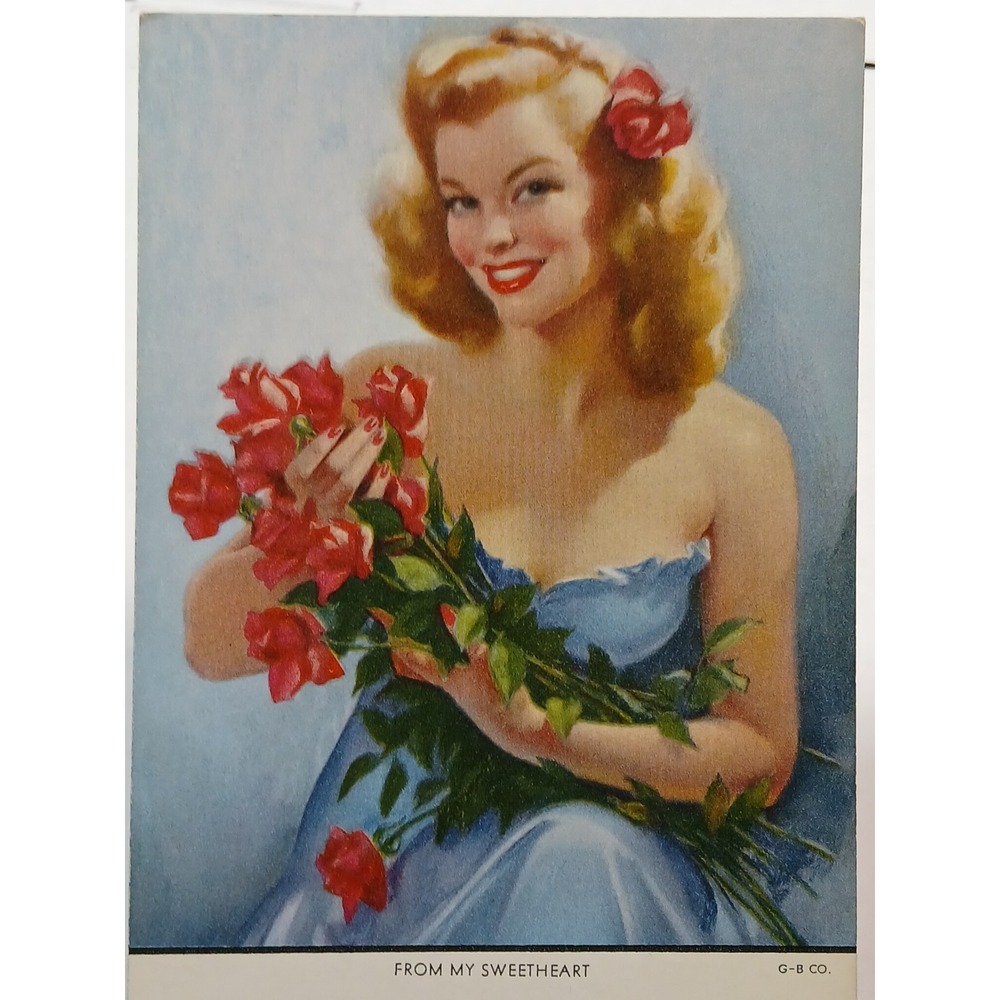 Vintage 1950 Bradshaw Crandell Pinup Annadale Junk Co Akron Ohio  Advertisemet